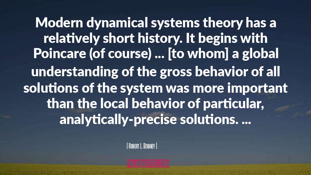 Systems Theory quotes by Robert L. Devaney