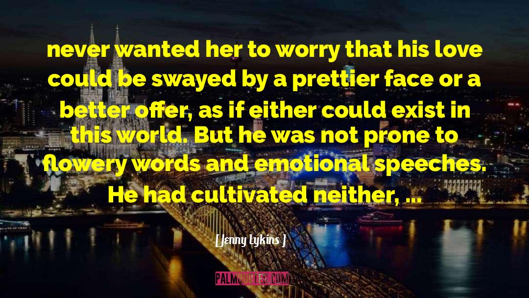 Szold Speeches quotes by Jenny Lykins