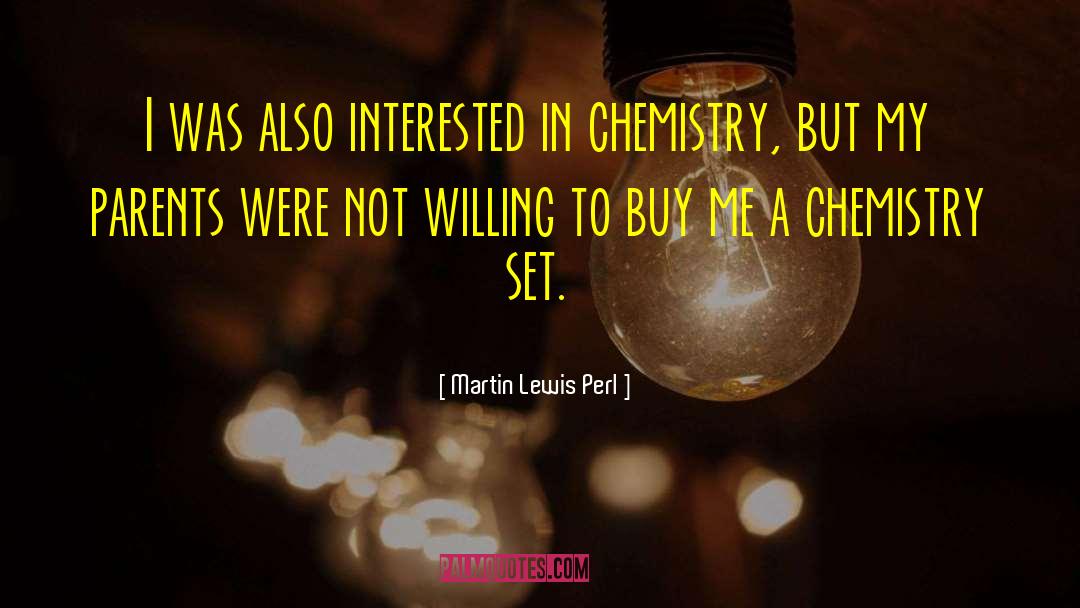 Szymczak Chemistry quotes by Martin Lewis Perl