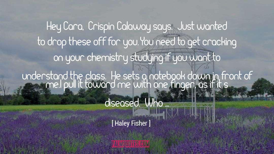 Szymczak Chemistry quotes by Haley Fisher