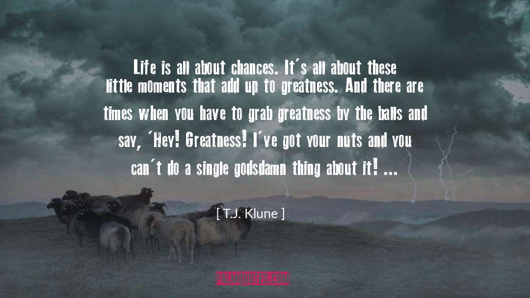 T J quotes by T.J. Klune