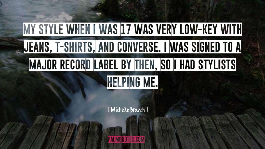 T Shirts quotes by Michelle Branch