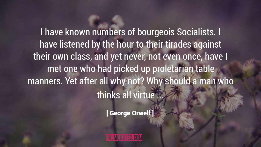 Table Manners quotes by George Orwell
