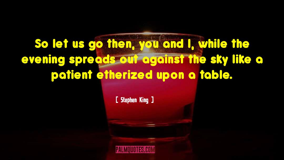 Table Setting quotes by Stephen King