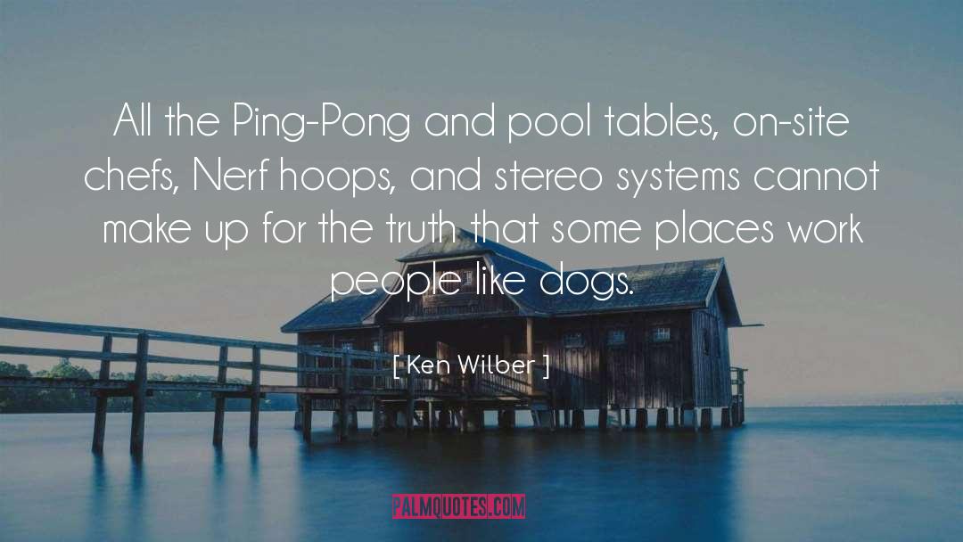 Tables quotes by Ken Wilber