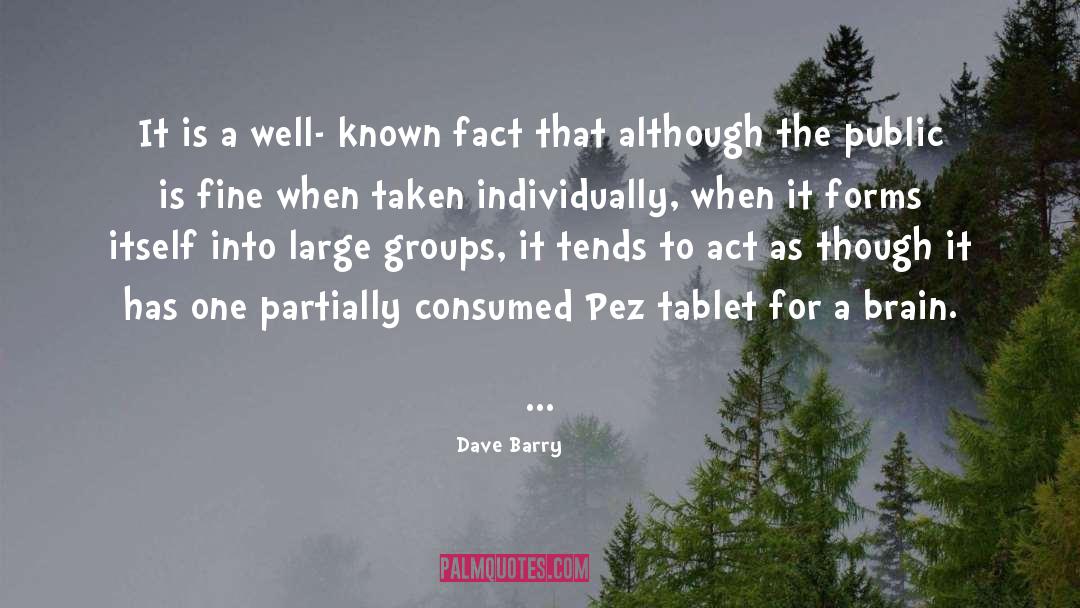 Tablet quotes by Dave Barry