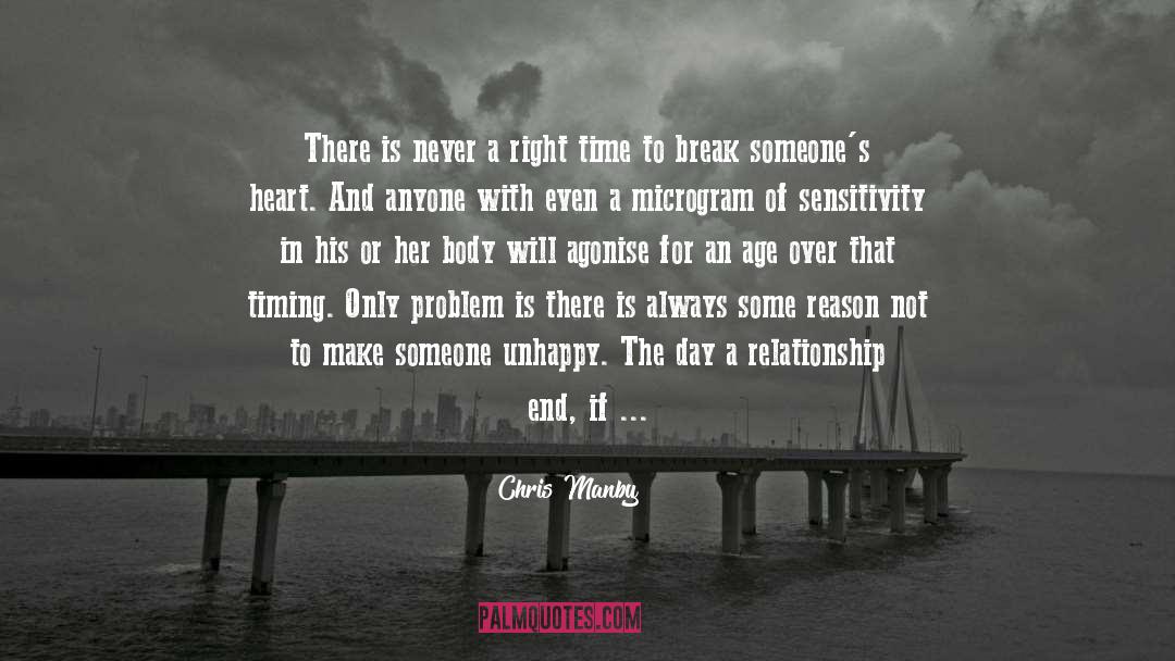 Taboo Breaking quotes by Chris Manby