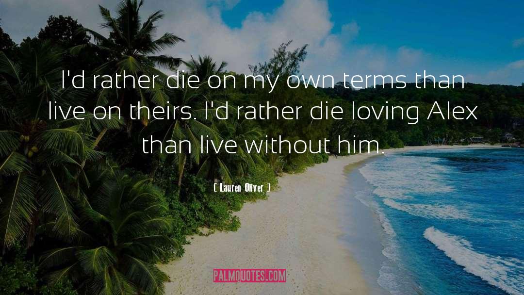 Taboo Romance quotes by Lauren Oliver