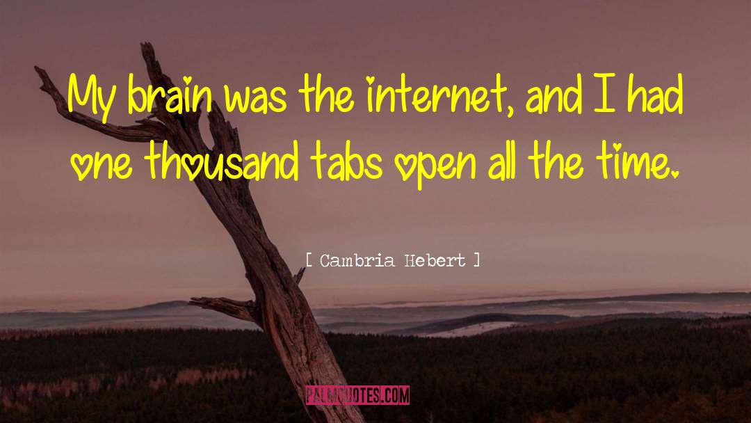 Tabs quotes by Cambria Hebert