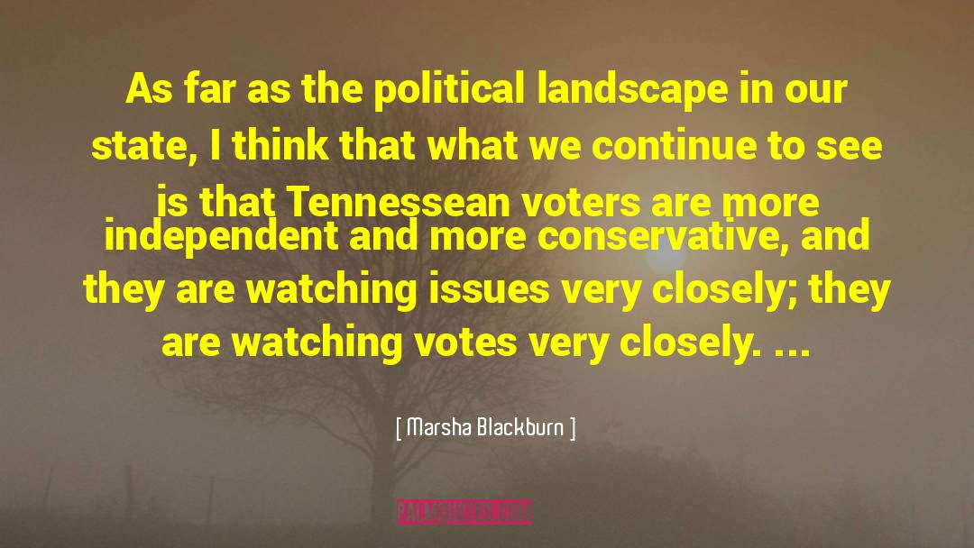 Tabulates Votes quotes by Marsha Blackburn