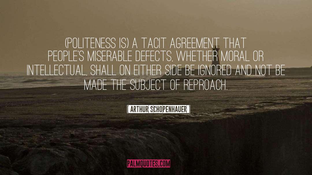 Tacit quotes by Arthur Schopenhauer