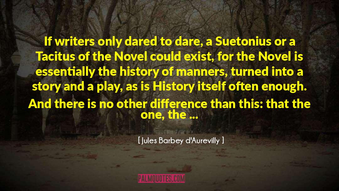 Tacitus quotes by Jules Barbey D'Aurevilly