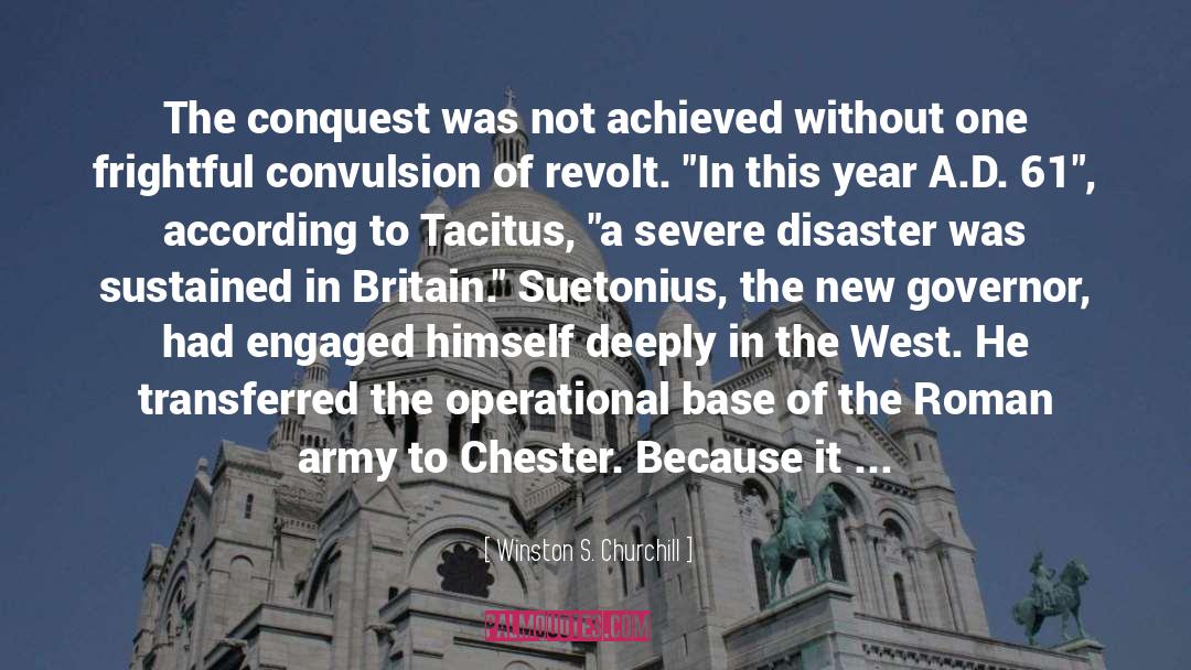 Tacitus quotes by Winston S. Churchill