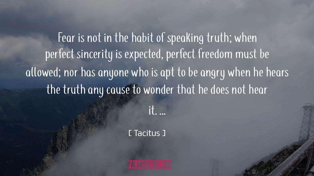 Tacitus quotes by Tacitus