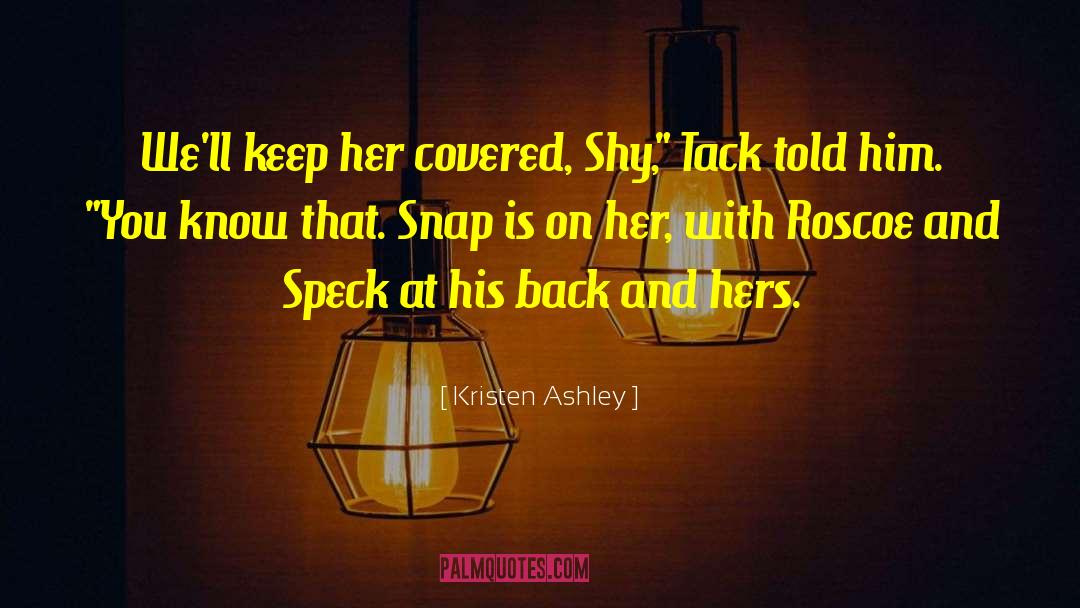 Tack quotes by Kristen Ashley