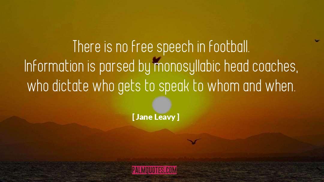 Tackling In Football quotes by Jane Leavy