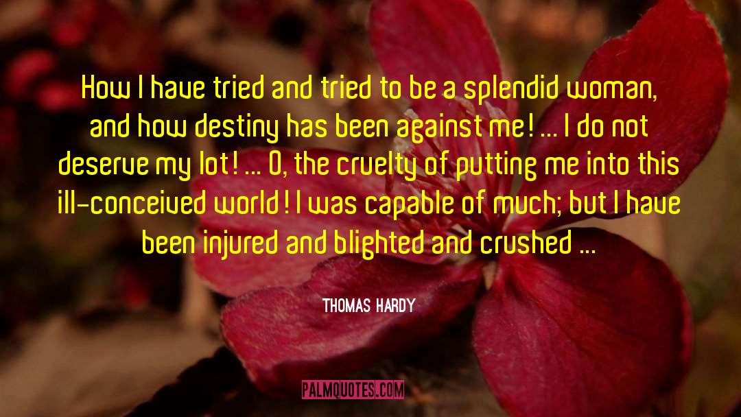 Taelen Thomas quotes by Thomas Hardy