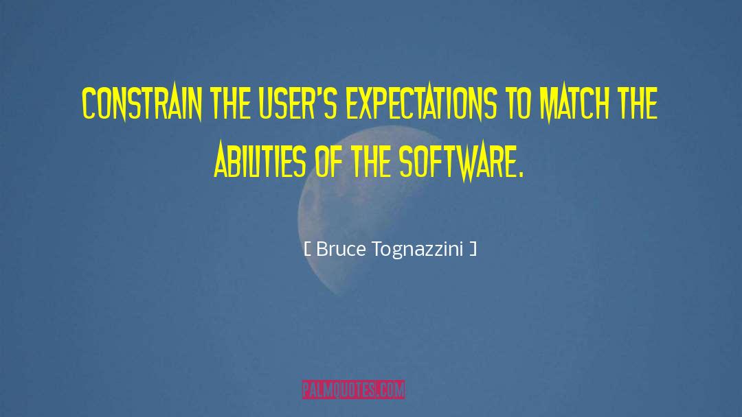 Tagant Software quotes by Bruce Tognazzini