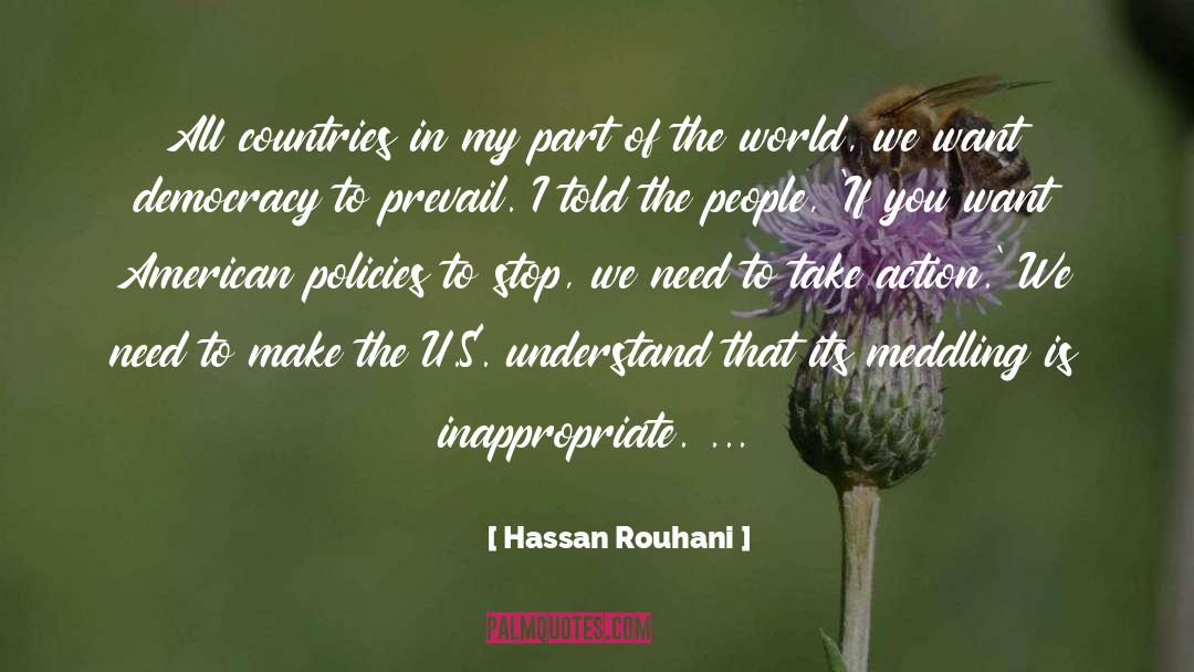 Taghrid Hassan quotes by Hassan Rouhani
