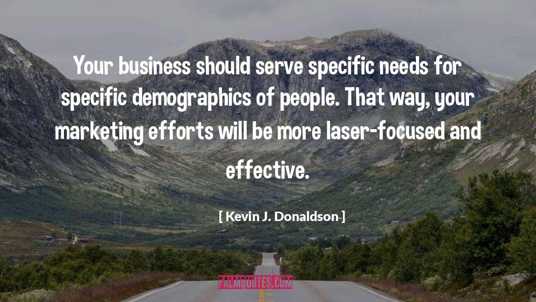 Taglines For Business quotes by Kevin J. Donaldson