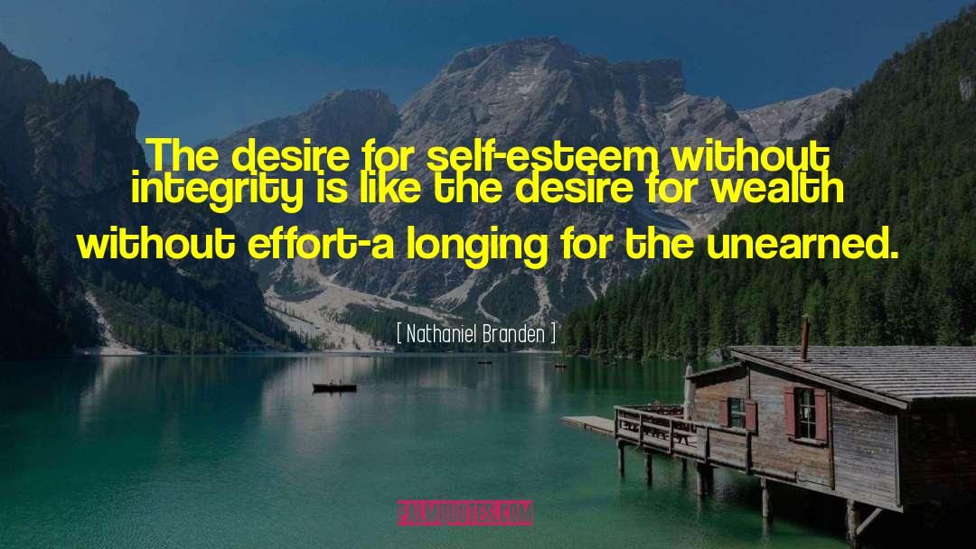 Tags Desire quotes by Nathaniel Branden
