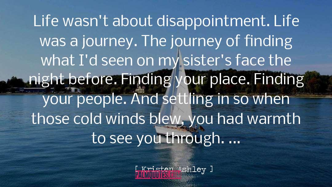 Tags Disappointment quotes by Kristen Ashley