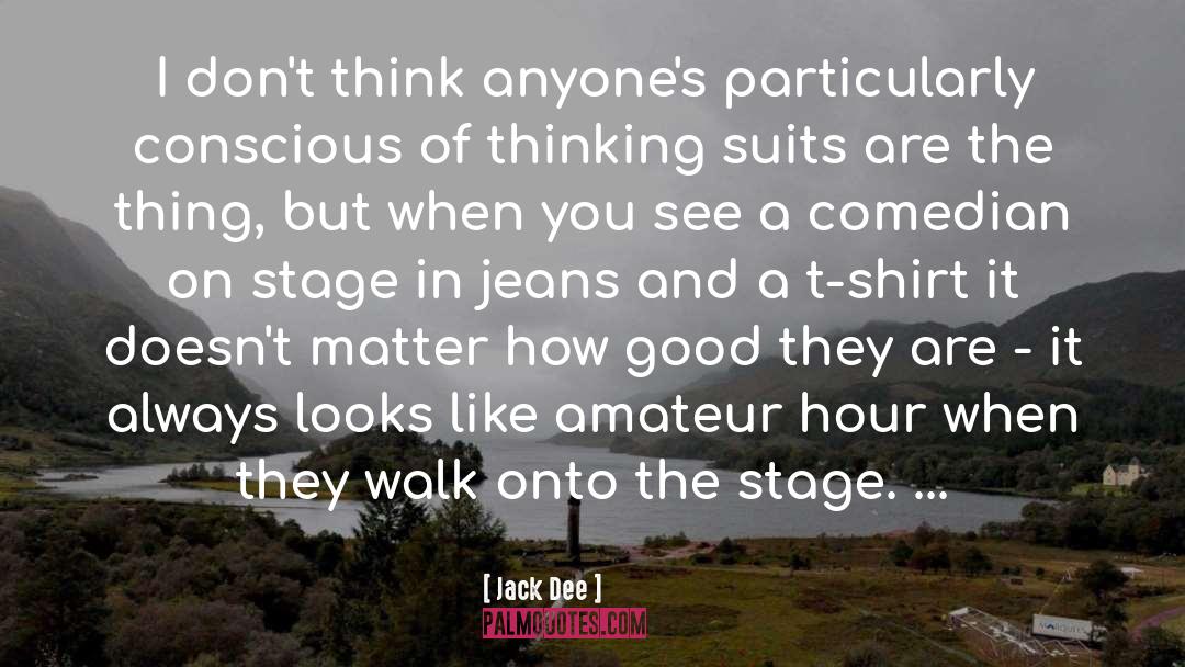 Tahari Suits quotes by Jack Dee