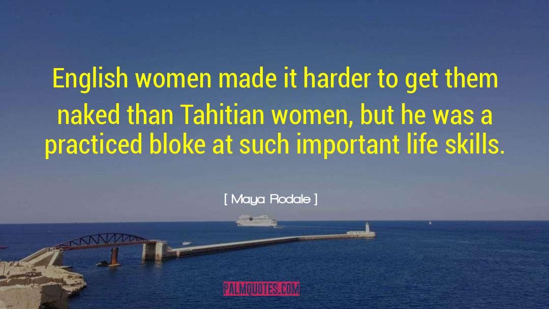 Tahitian quotes by Maya Rodale