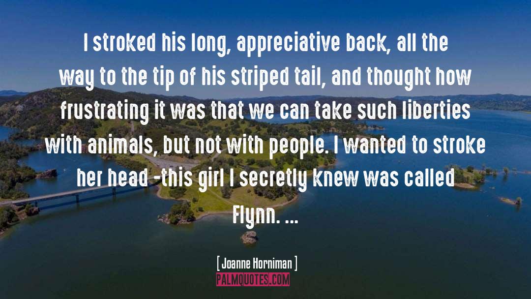 Tail quotes by Joanne Horniman