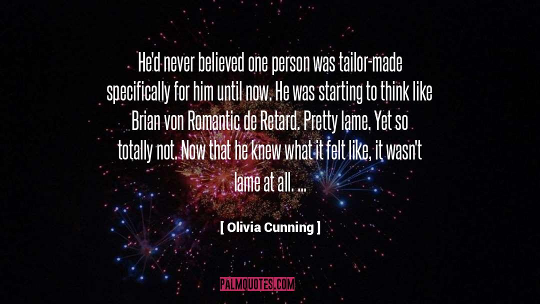 Tailor quotes by Olivia Cunning