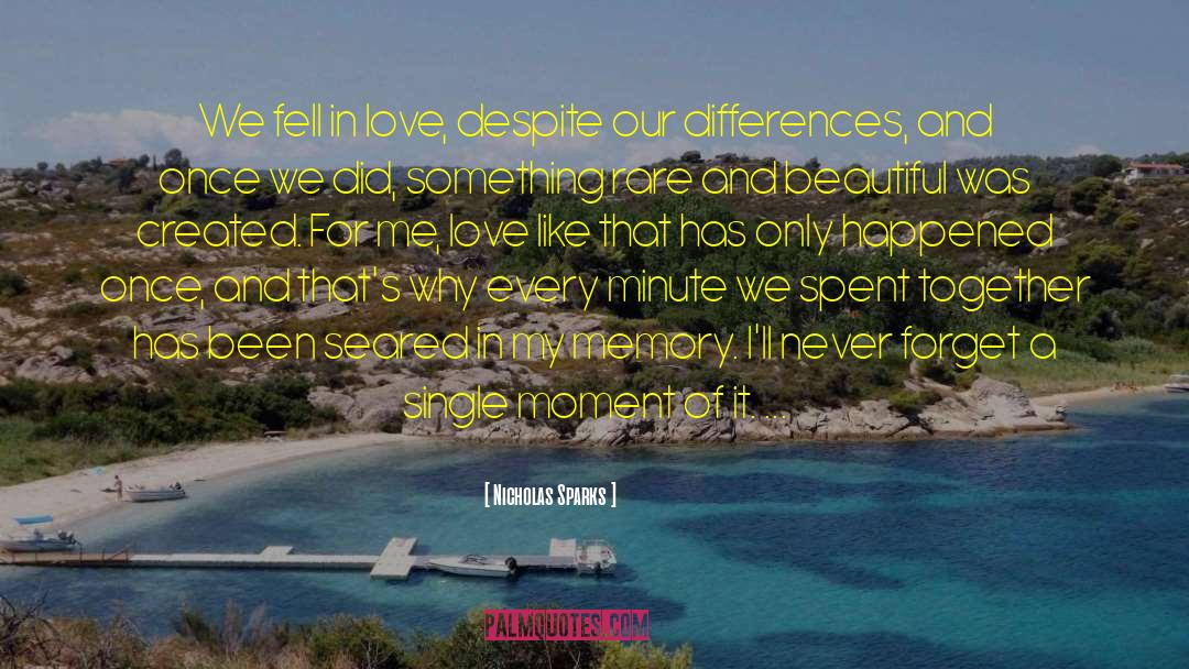 Tainted Love Memorable quotes by Nicholas Sparks