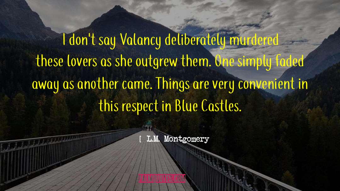 Tainted Love quotes by L.M. Montgomery