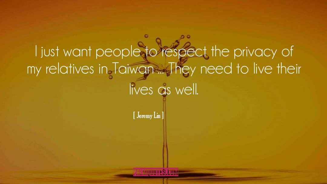 Taiwan quotes by Jeremy Lin