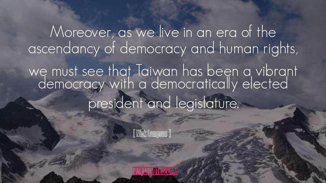 Taiwan quotes by Nick Lampson