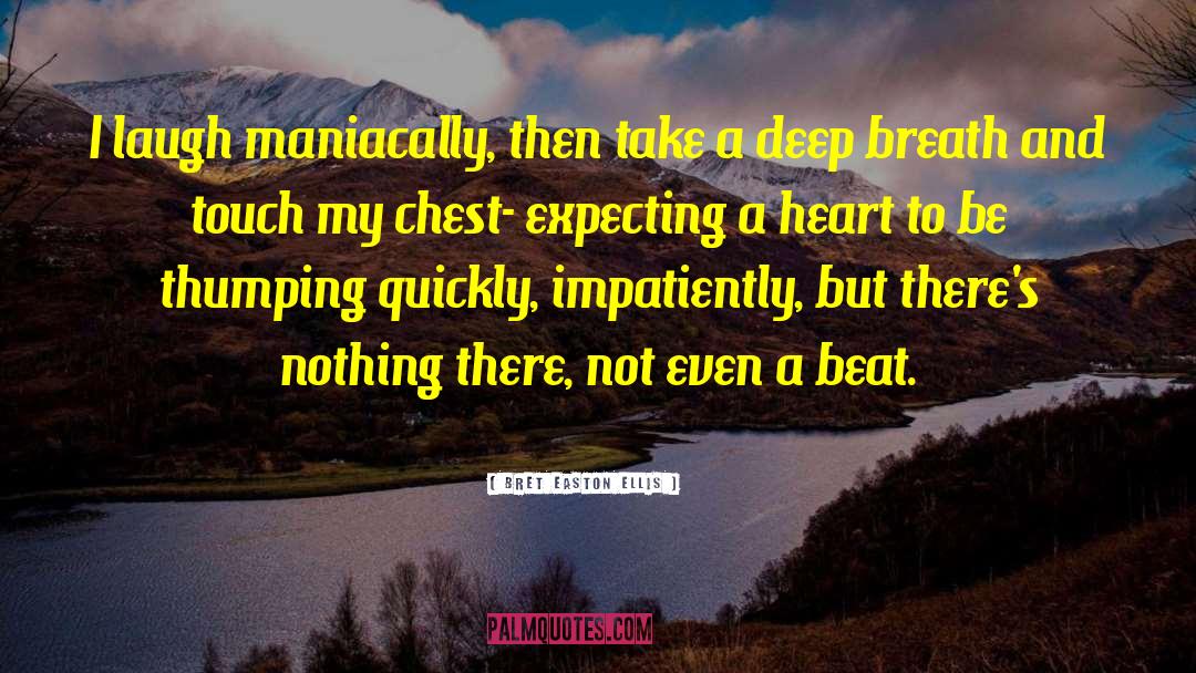 Take A Deep Breath quotes by Bret Easton Ellis