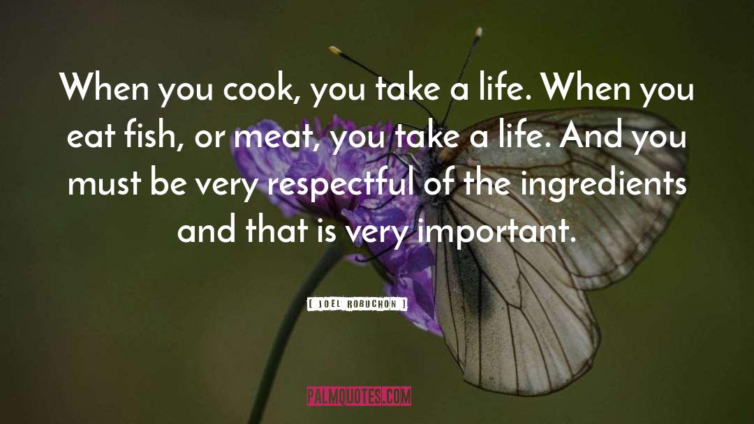 Take A Life quotes by Joel Robuchon