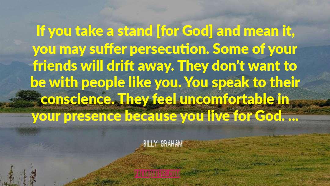 Take A Stand quotes by Billy Graham
