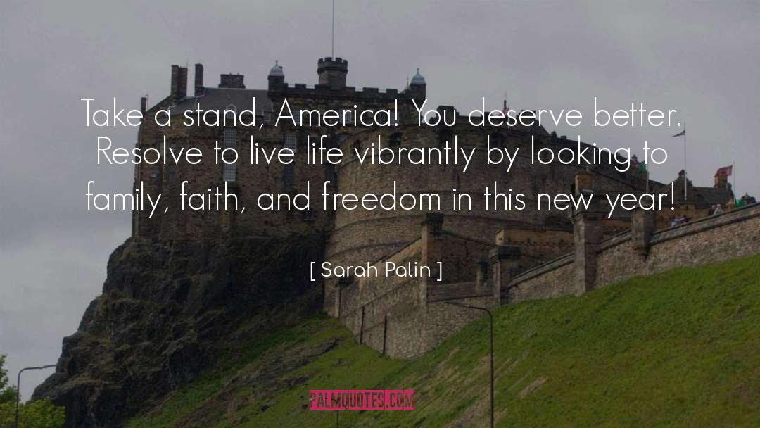 Take A Stand quotes by Sarah Palin