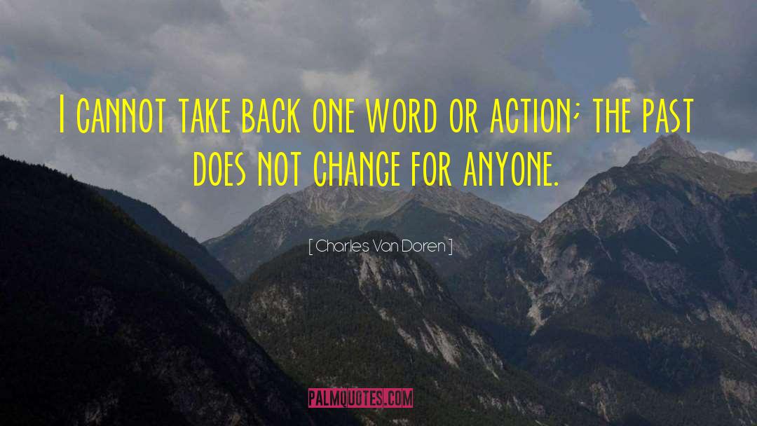 Take Back quotes by Charles Van Doren