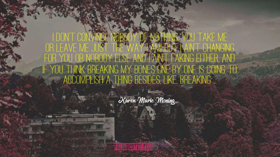Take Chances quotes by Karen Marie Moning