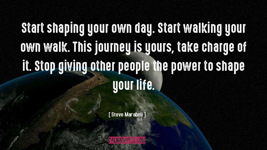 Take Charge Of Your Own World quotes by Steve Maraboli