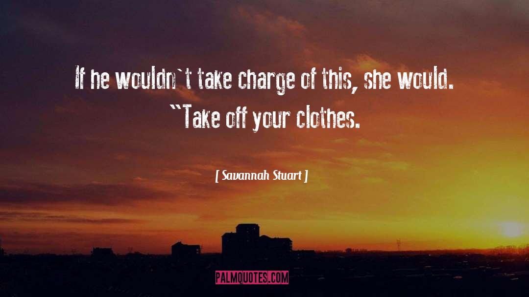 Take Charge quotes by Savannah Stuart