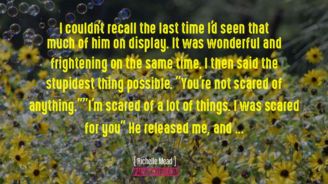 Take Me Back quotes by Richelle Mead