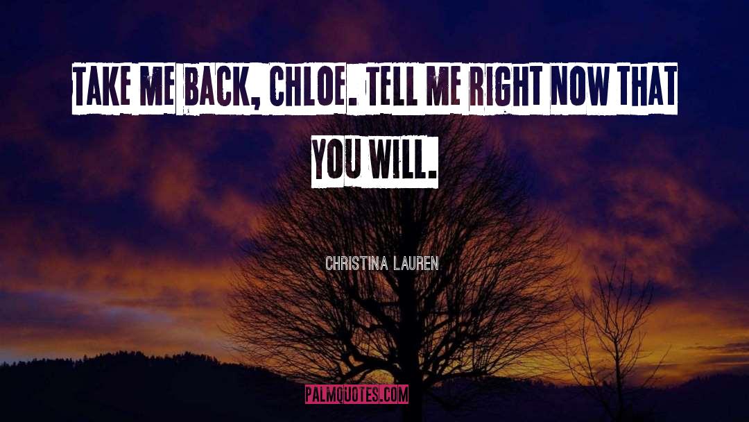 Take Me Back quotes by Christina Lauren