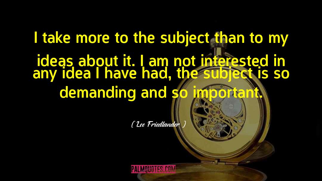 Take More quotes by Lee Friedlander