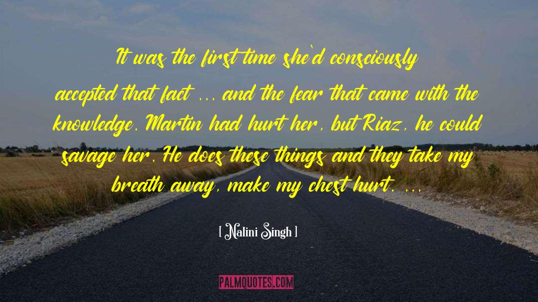 Take My Breath Away quotes by Nalini Singh