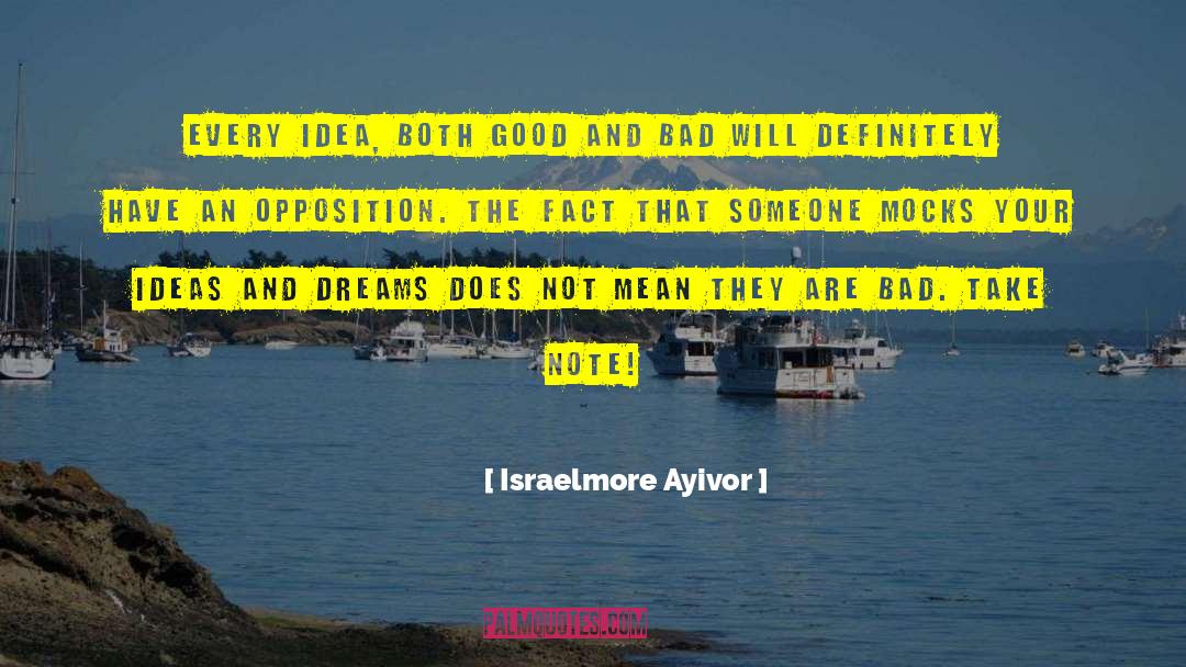 Take Note quotes by Israelmore Ayivor