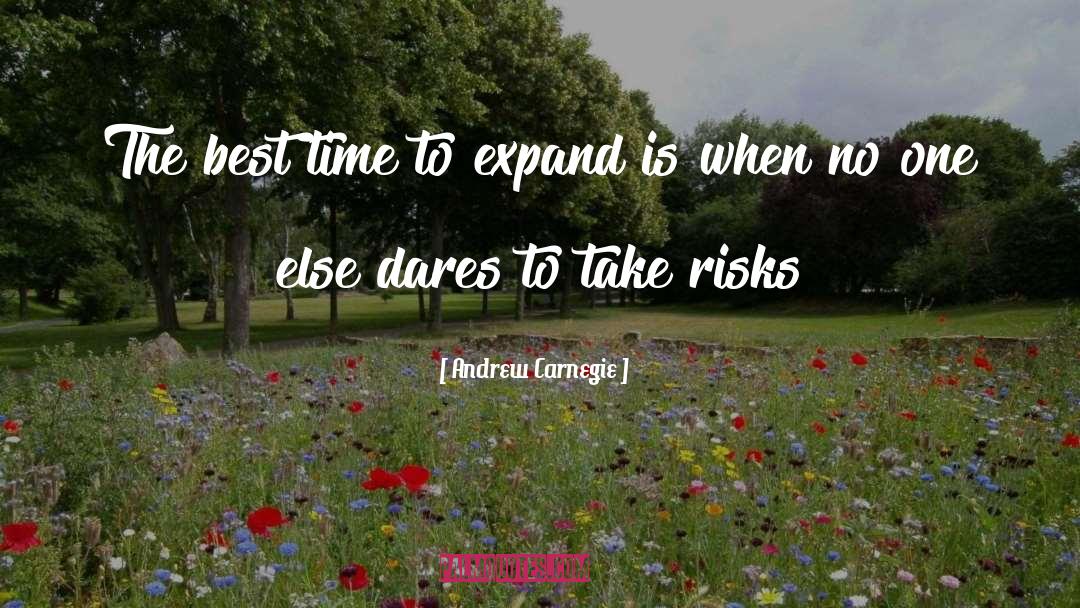 Take Risks quotes by Andrew Carnegie