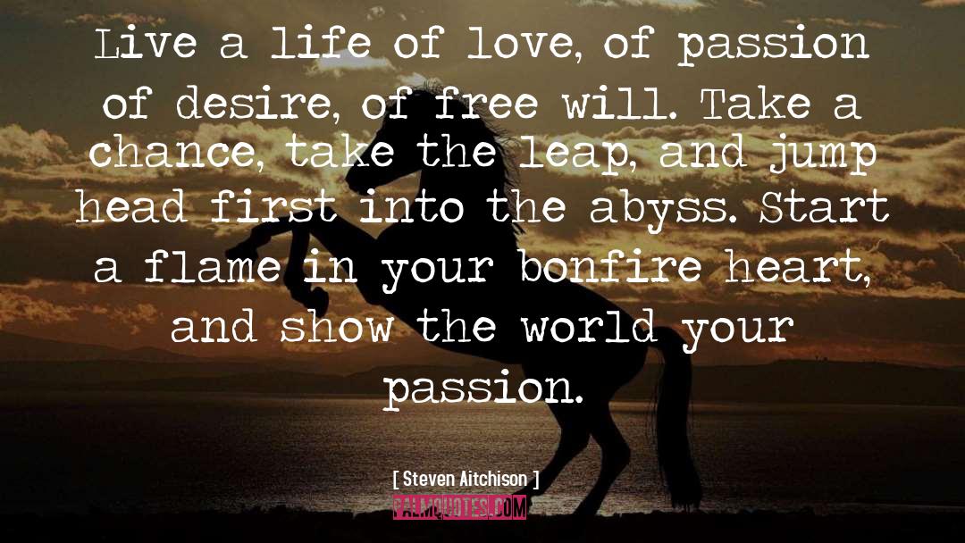 Take The Leap quotes by Steven Aitchison