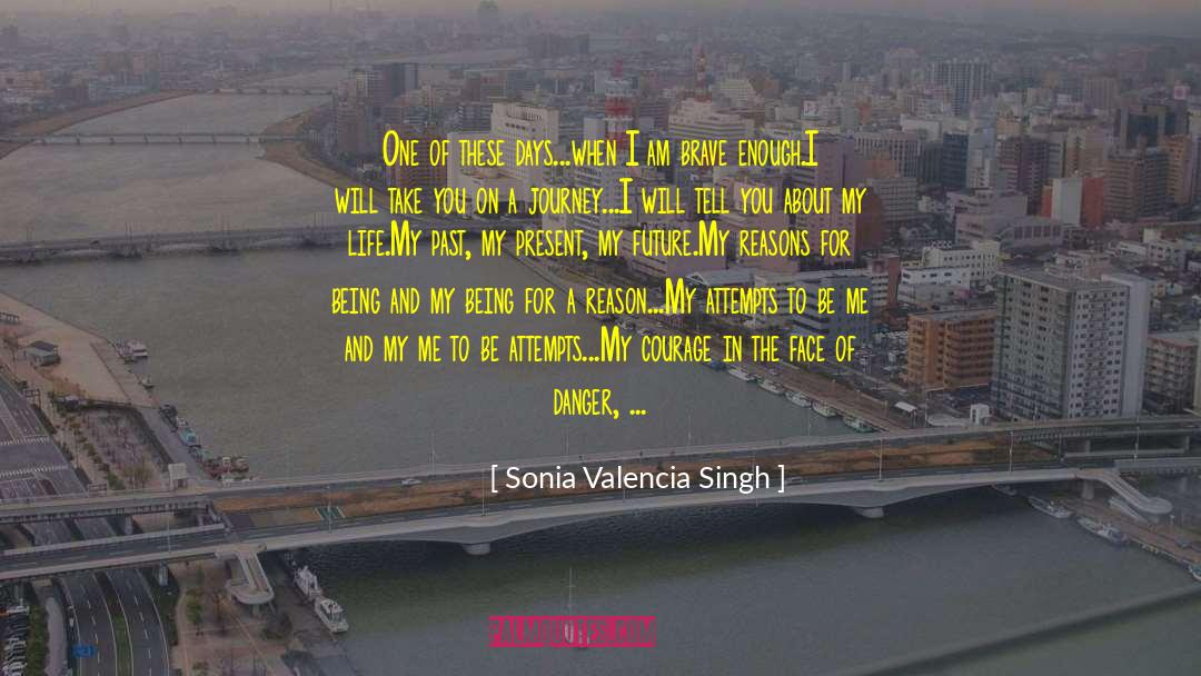 Take You On A Journey quotes by Sonia Valencia Singh